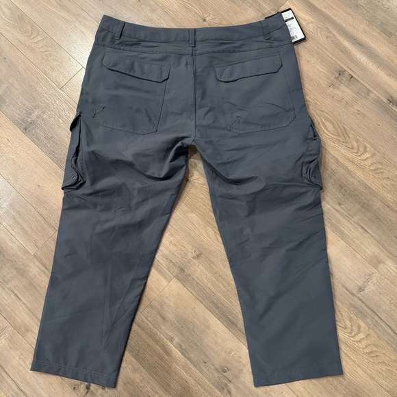 New Grundens Breakwater Pant Dark Slate Gray Waterproof Stretch Fishing 42S Men - Picture 3 of 6